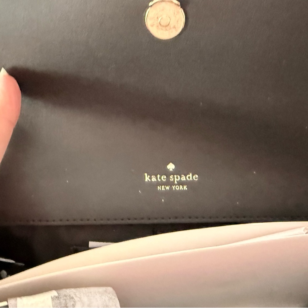 Kenzie Black Wristlet Clutch